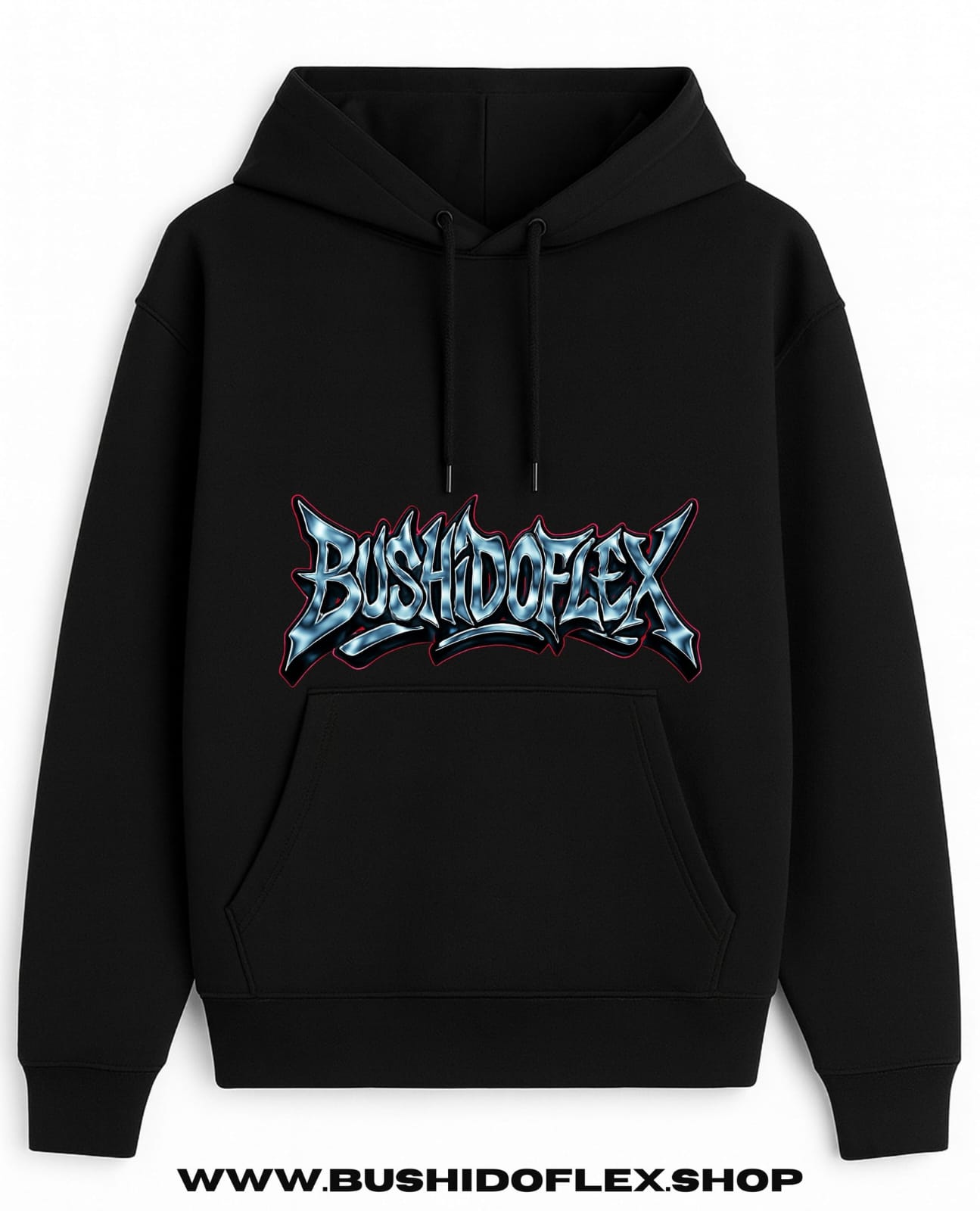 REGULAR FIT HOODIE | BLACK