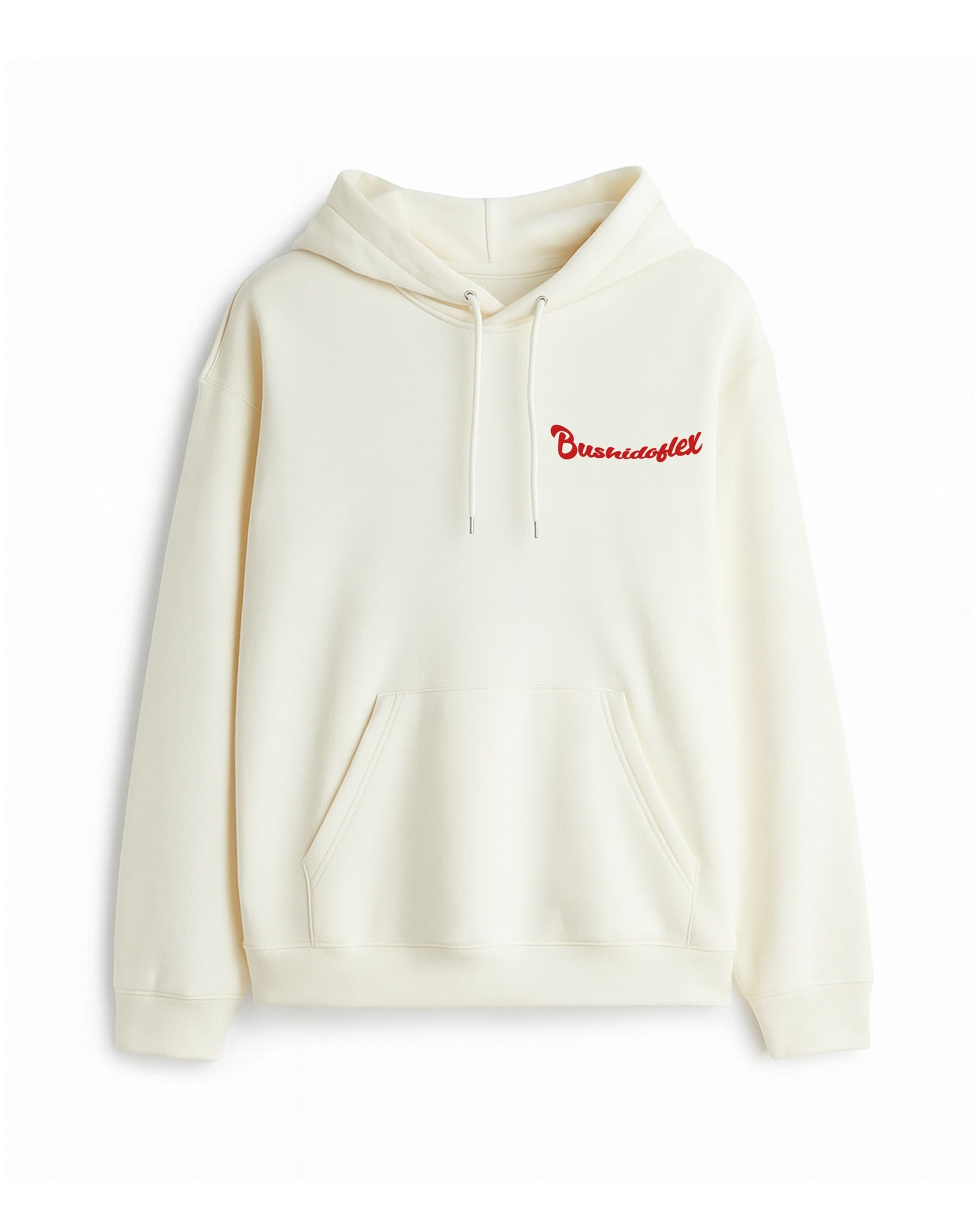REGULAR FIT HOODIE | CREAM
