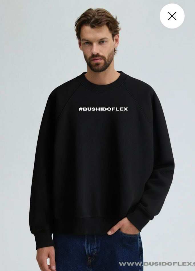 REGULAR FIT SWEATSHIRT | BLACK