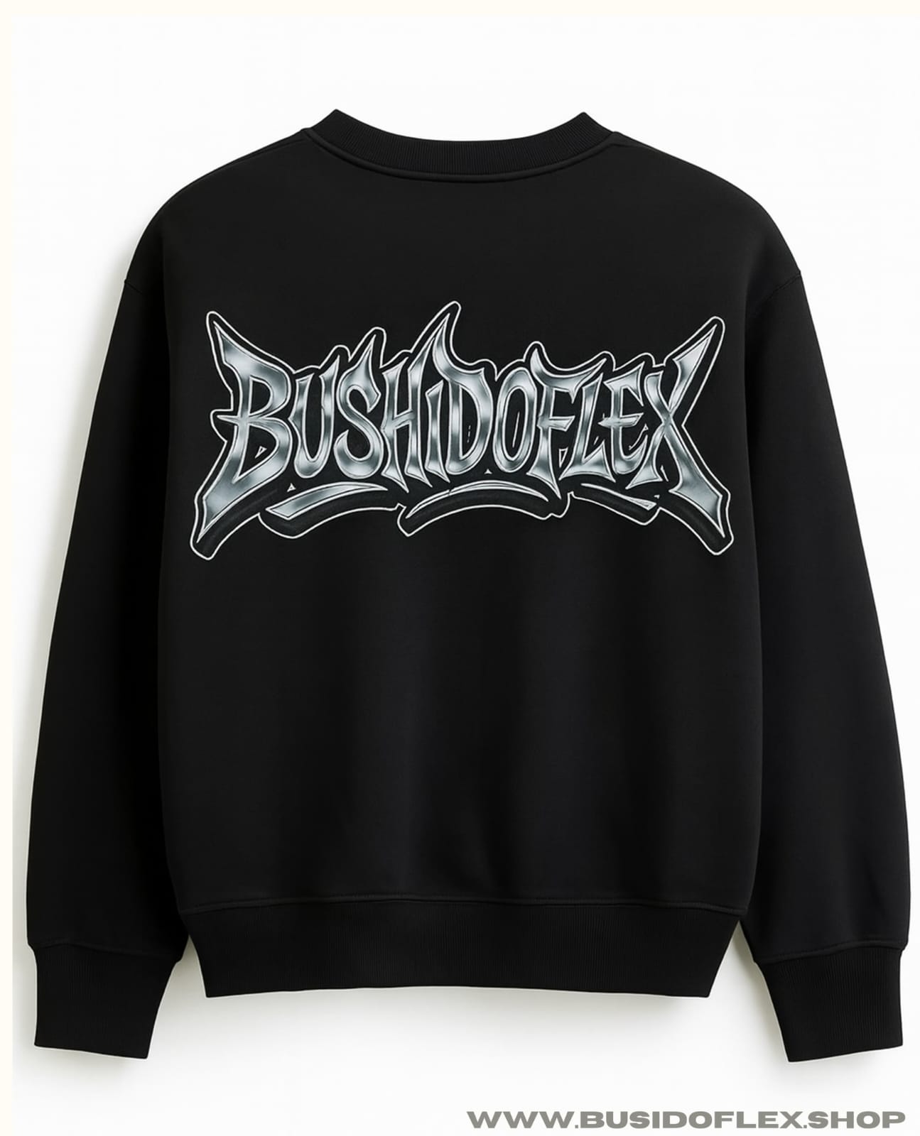 REGULAR FIT SWEATSHIRT | BLACK