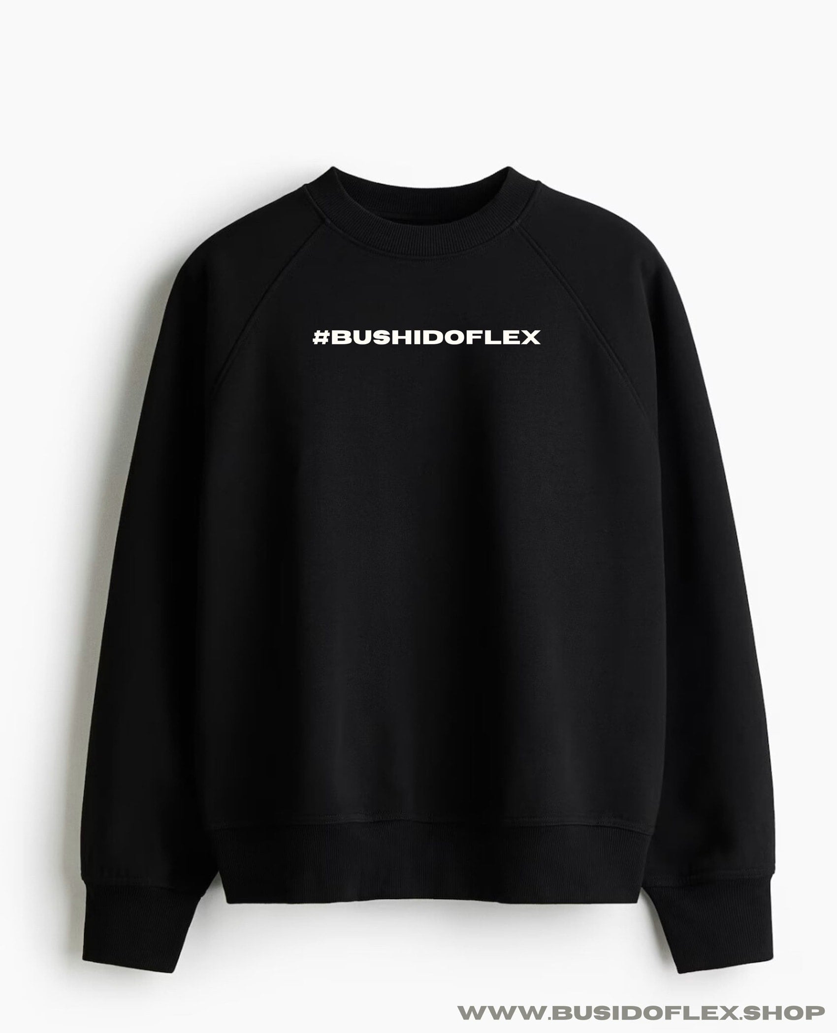 REGULAR FIT SWEATSHIRT | BLACK