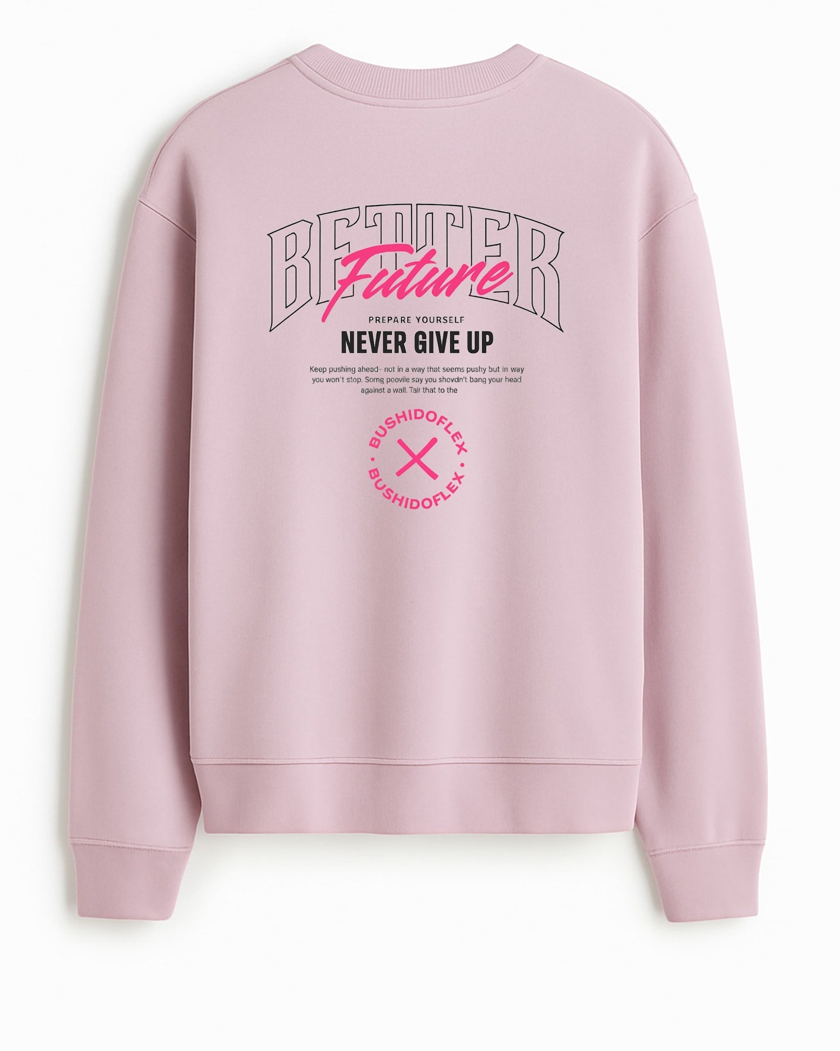 REGULAR FIT SWEATSHIRT | PINK