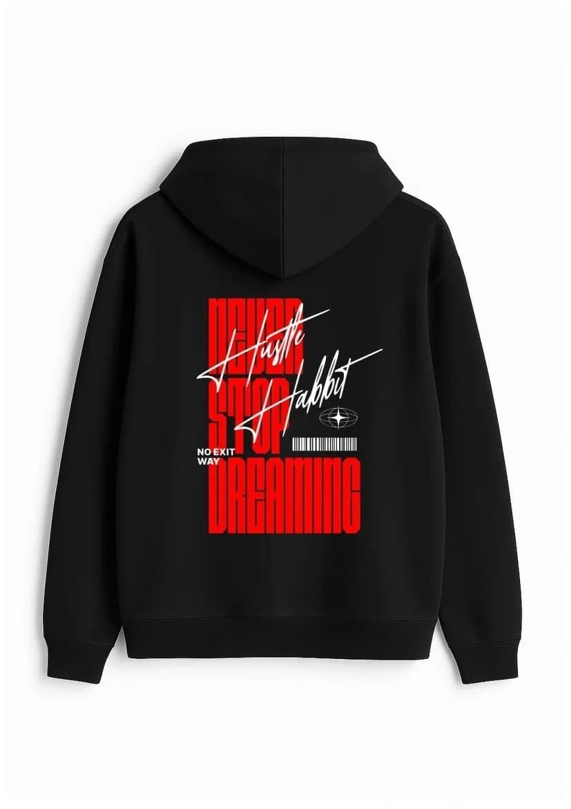 REGULAR FIT HOODIE | BLACK